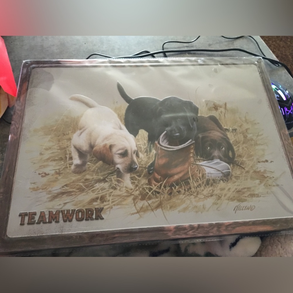 Large metal sign new